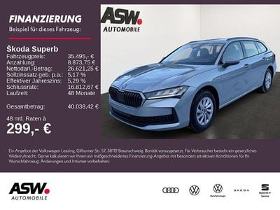 Aluminiumsilber metallic Neu 2026 Skoda Superb Essence Kombi | 35.495 €