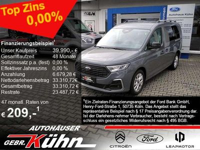 Neu Ford Tourneo Connect Titanium 116 PS (85 kW) 2026 Grau Van / Kleinbus