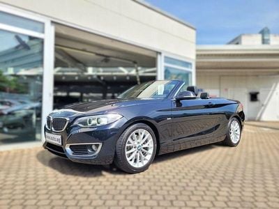 Gebraucht BMW 220 Luxury Line 190 PS (139 kW) 2016 Schwarz Cabrio