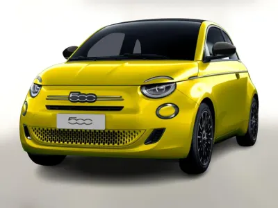Nowe Fiat 500C La Prima 65 KM (47 kW) 2026 Żółty Kabriolet