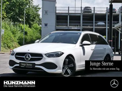 Gebraucht Mercedes C220 Avantgarde 200 PS (147 kW) 2021 Polarweiss Kombi