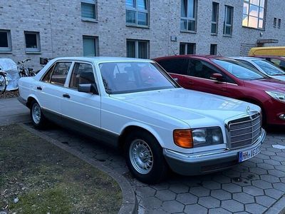 gebraucht Mercedes 280 SE Weiß Schiebedach Barock TÜV Neu H-Zulassung!