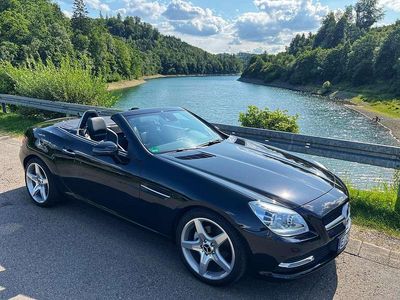 Gebraucht Mercedes SLK200 184 PS (135 kW) 2012 Schwarz Cabrio