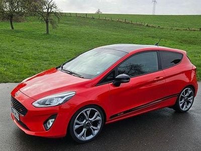 Brugt Ford Fiesta Titanium 101 HK (74 kW) 2018 Rød Hatchback