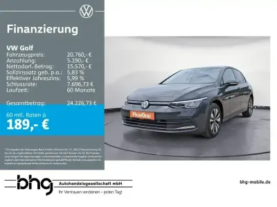 Gebraucht VW Golf VIII Move 110 PS (80 kW) 2024 Uranograu Limousine