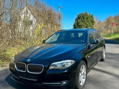 Gebraucht BMW 523 204 PS (150 kW) 2011 Schwarz Kombi