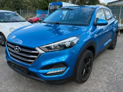 Gebraucht Hyundai Tucson 177 PS (130 kW) 2016 Blau SUV