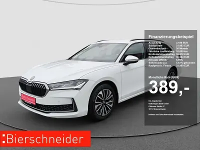 Gebraucht Skoda Superb Selection 150 PS (110 kW) 2025 Purity weiss Kombi