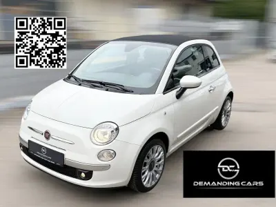 Używany Fiat 500C Lounge 69 KM (50 kW) 2014 Biały Kabriolet