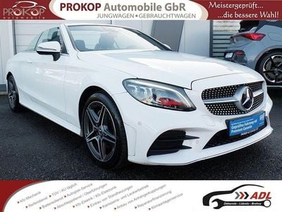 Weiß Gebraucht 2019 Mercedes C200 AMG line Cabrio | 29.749 € (Guter Preis)