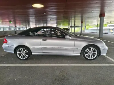 Używany Mercedes CLK200 Avantgarde 163 KM (119 kW) 2006 Srebrny Kabriolet