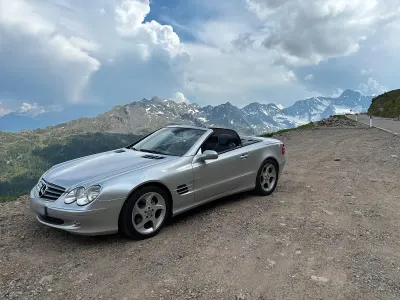 Gebraucht Mercedes SL350 245 PS (180 kW) 2004 Silber Cabrio