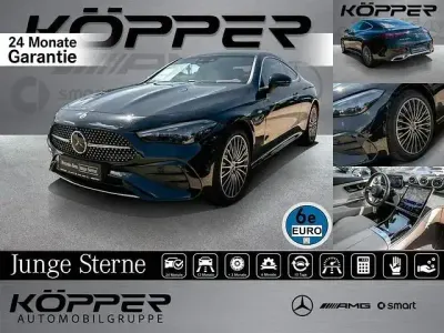 Gebraucht Mercedes CLE300 AMG Line Premium Plus 313 PS (230 kW) 2025 Obsidianschwarz Coupé
