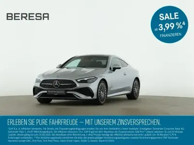 Brugt Mercedes CLE200 Premium Plus 204 HK (150 kW) 2025 Sølv Coupe