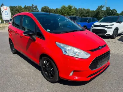 Gebraucht Ford B-MAX Colourline 101 PS (74 kW) 2016 Rot Van / Kleinbus