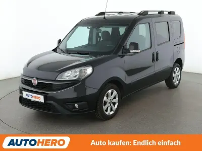 Gebraucht Fiat Doblò Lounge 135 PS (99 kW) 2015 Schwarz Van / Kleinbus