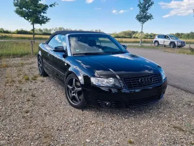 Gebraucht Audi A4 Cabriolet S-Line 163 PS (119 kW) 2004 Schwarz Cabrio