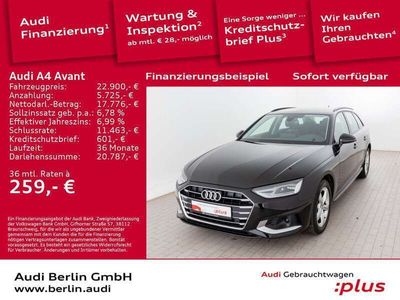 gebraucht Audi A4 Avant Advanced 30 TDI S tr. LED NAVI PDC