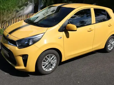 Gebraucht Kia Picanto DREAM-TEAM Edition 84 PS (61 kW) 2021 Gelb Kleinwagen