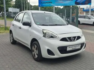 Gebraucht Nissan Micra Visia 80 PS (58 kW) 2016 Weiß Kleinwagen