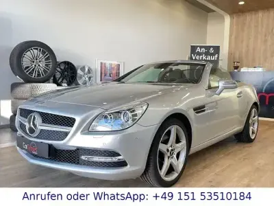 Usata Mercedes SLK200 184 CV (135 kW) 2011 Argento Cabrio