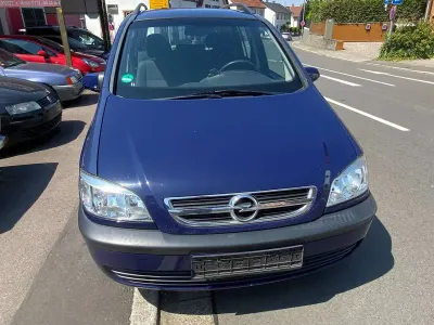 Gebraucht Opel Zafira Njoy 101 PS (74 kW) 2004 Blau Van / Kleinbus