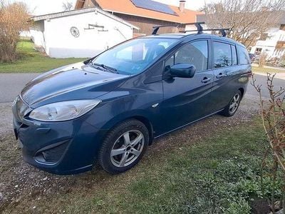 Gebraucht Mazda 5 116 PS (85 kW) 2010 Blau Van / Kleinbus