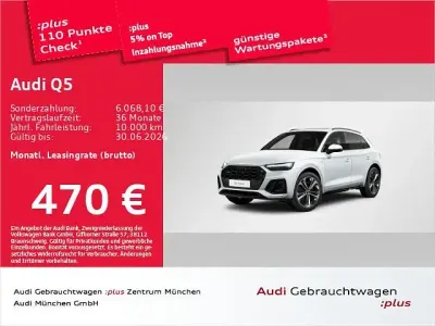Gebraucht Audi Q5 S-Line 367 PS (269 kW) 2025 Gletscherweiß metallic SUV