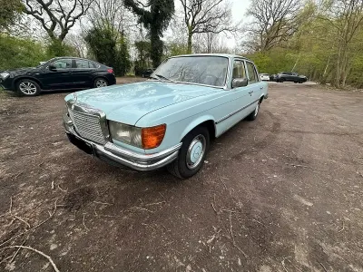 Usata Mercedes S450 SE 224 CV (164 kW) 1973 Blu Berlina