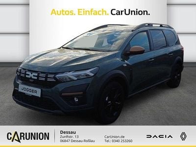 Neu Dacia Jogger Extreme 141 PS (103 kW) 2025 Safarigrüngrau Van / Kleinbus