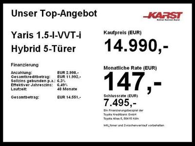 gebraucht Toyota Yaris Hybrid Basis