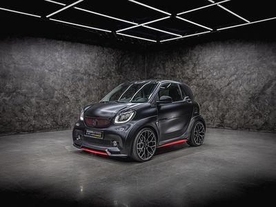 Gebraucht Smart ForTwo Coupé Brabus 121 PS (88 kW) 2019 Brabus black velvet matt Coupé