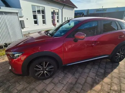 Używany Mazda CX-3 Sports-Line 120 KM (88 kW) 2016 Czerwony SUV