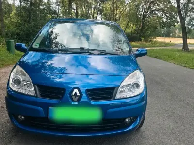 Gebraucht Renault Scénic II 109 PS (80 kW) 2007 Blau Van / Kleinbus