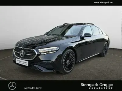 Gebraucht Mercedes E200 AMG 204 PS (150 kW) 2025 Obsidianschwarz Limousine