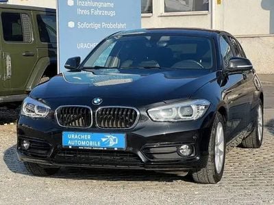 Usata BMW 118 Sport Line 136 CV (100 kW) 2017 Nero Utilitaria
