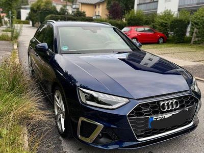 Gebraucht Audi A4 S-Line 204 PS (150 kW) 2023 Blau Kombi