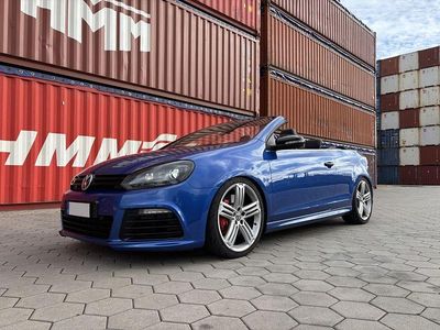 Second-hand VW Golf Cabriolet R 265 CP (194 kW) 2014 Albastru Cabrio