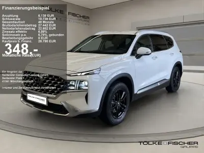 Gebraucht Hyundai Santa Fe Prime 265 PS (194 kW) 2022 White cream / mic (metallic) SUV