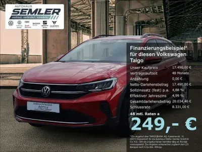 Używany VW Taigo R 110 KM (80 kW) 2022 Czerwony SUV