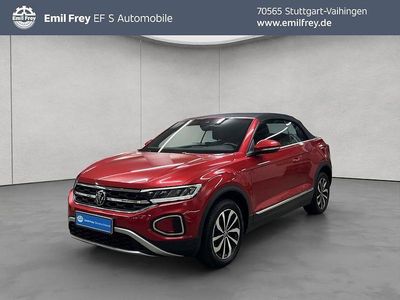 Gebraucht VW T-Roc Cabriolet Style 110 PS (80 kW) 2023 Kings red metallic Cabrio