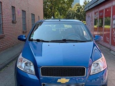 Gebraucht Chevrolet Aveo 2009 Blau Kleinwagen