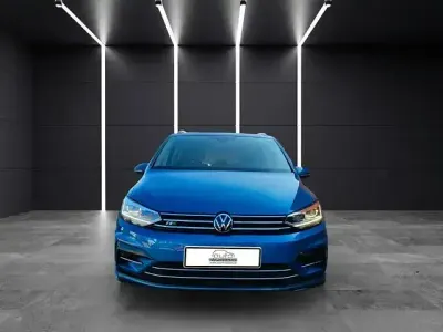 Gebraucht VW Touran Highline 150 PS (110 kW) 2021 Blau Van / Kleinbus