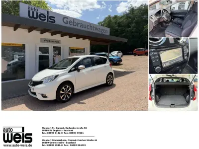 Gebraucht Nissan Note N-TEC 98 PS (72 kW) 2016 Weiß Kleinwagen