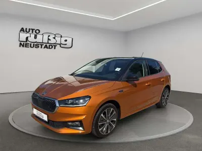 Gebraucht Skoda Fabia First Edition 110 PS (80 kW) 2022 Orange Kleinwagen