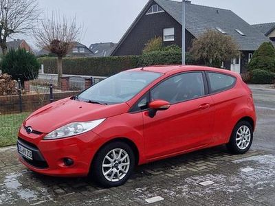 Gebraucht Ford Fiesta 2009 Rot Kleinwagen
