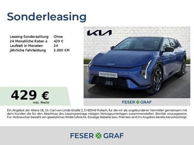 Neu Kia EV4 GT-Line 150 kW (204 PS) 2026 Blue flame met Limousine