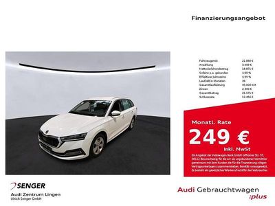 Usata Skoda Octavia Style 150 CV (110 kW) 2023 Bianco Station wagon