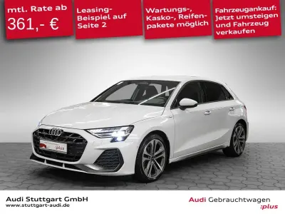 Gebraucht Audi A3 S-Line 150 PS (110 kW) 2025 Gletscherweiß metallic Limousine