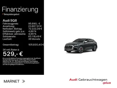 Second-hand Audi SQ8 Ambiente 507 CP (372 kW) 2023 Gri SUV